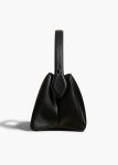 Khaite Cate Bag In Black Leather Black Top Handle Women - Image 3