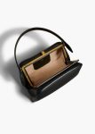 Khaite Cate Bag In Black Leather Black Top Handle Women - Image 4