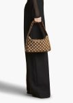 Khaite Elena Bag In Mud Suede With Studs Women Shoulder Bags Mud - Image 4