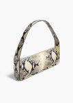 Khaite Natural Women Shoulder Bags Lori Baguette Bag In Natural Python-Embossed Leather - Image 2