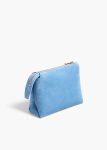 Khaite Pouches Sky Blue Women Lina Pochette In Sky Blue Suede - Image 2
