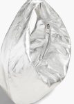 Khaite Silver Women Shoulder Bags Medium Olivia Hobo In Silver Eel Leather - Image 3