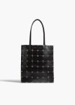 Khaite Totes Black Emma Tote In Black Crackle Patent Leather Women