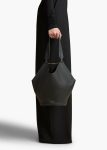 Khaite Totes Small Lotus Tote In Black Pebbled Leather Black Women - Image 5