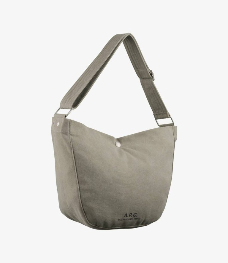 Khaki A.p.c. Journal Satchel Women Shoulder Bags - Image 3