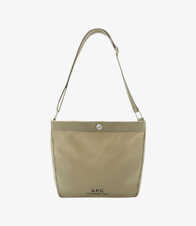 Khaki Green A.p.c. Journal Small Satchel Crossbody Bags Women