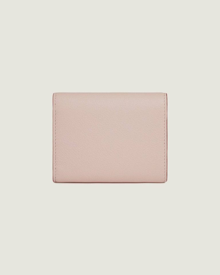 Lny Snake Caledonian Pink Women Strathberry Wallets Mosaic Trifold Wallet - Image 4