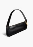 Lori Baguette Bag In Black Crackle Patent Leather Black Khaite Women Shoulder Bags - Image 2