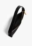 Lori Baguette Bag In Black Crackle Patent Leather Black Khaite Women Shoulder Bags - Image 4
