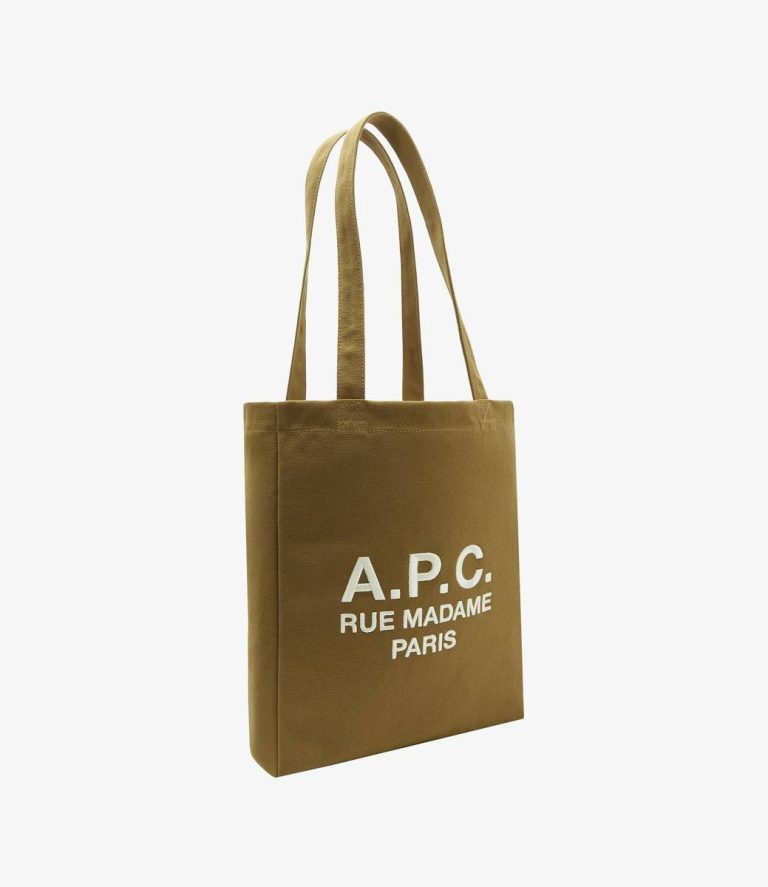 Lou Rue Madame Tote Bag Tote Bags A.p.c. Men Caramel - Image 3