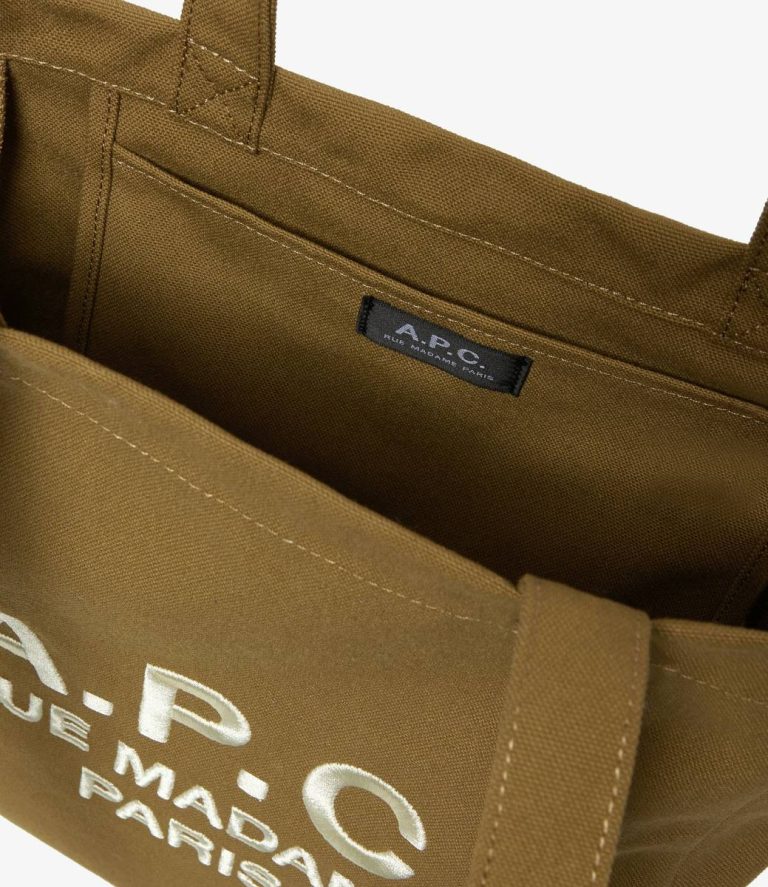 Lou Rue Madame Tote Bag Tote Bags A.p.c. Men Caramel - Image 5