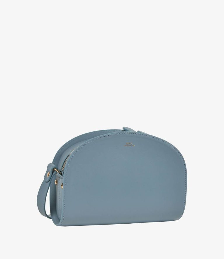 Marine Blue A.p.c. Women Crossbody Bags Demi-Lune Bag - Image 3