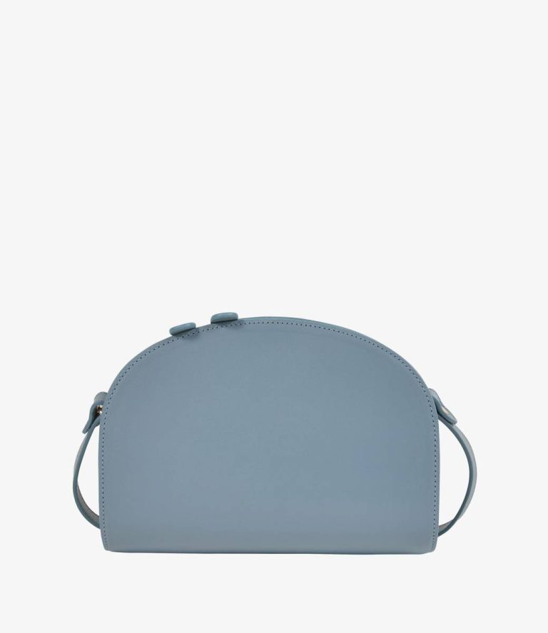 Marine Blue A.p.c. Women Crossbody Bags Demi-Lune Bag - Image 4