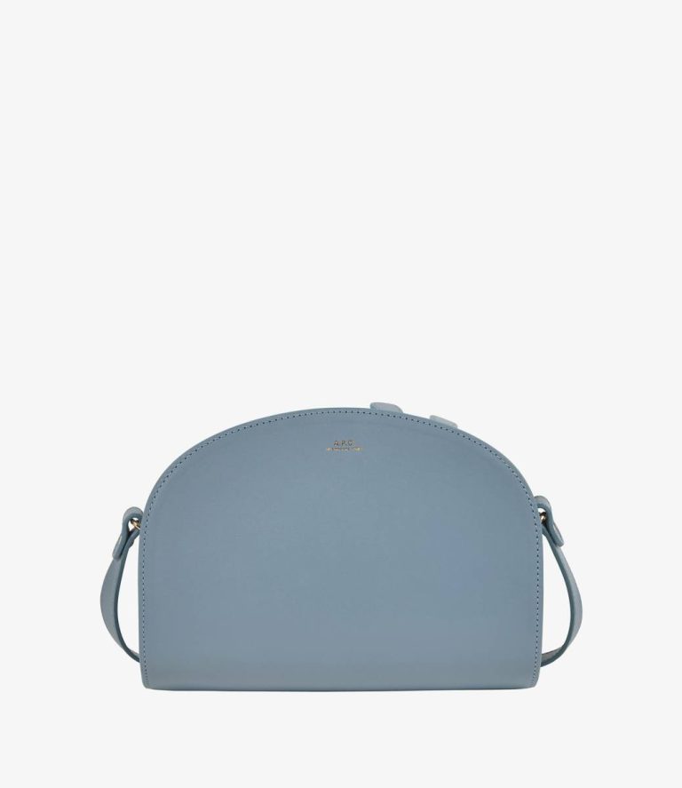 Marine Blue A.p.c. Women Crossbody Bags Demi-Lune Bag