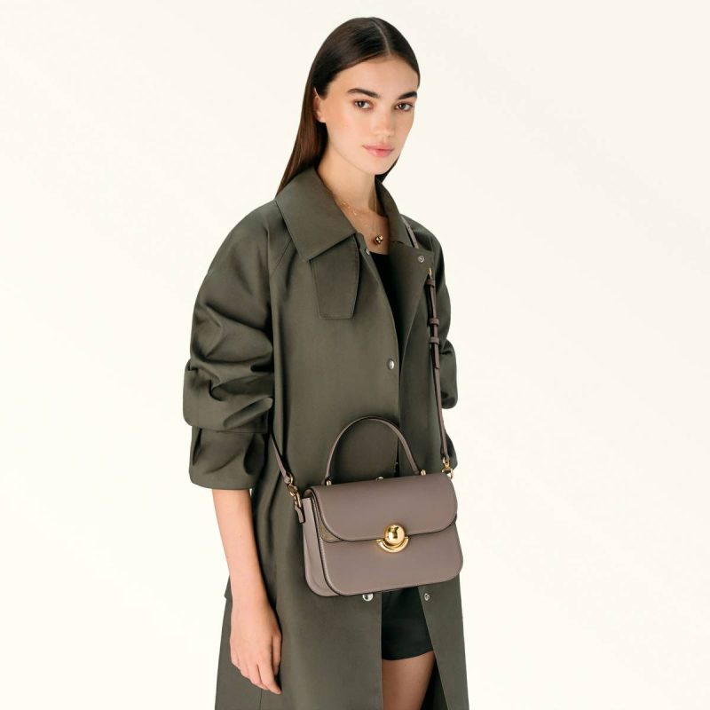 Mauve Women Crossbodies Furla Sfera Top Handle S - Image 2