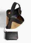 Medium Lotus Tote In Honey And Black Leather Khaite Women Black / Honey Totes - Image 3