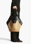 Medium Lotus Tote In Honey And Black Leather Khaite Women Black / Honey Totes - Image 5