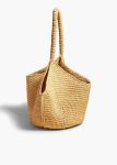Medium Lotus Tote In Natural Raffia Women Natural Totes Khaite - Image 2