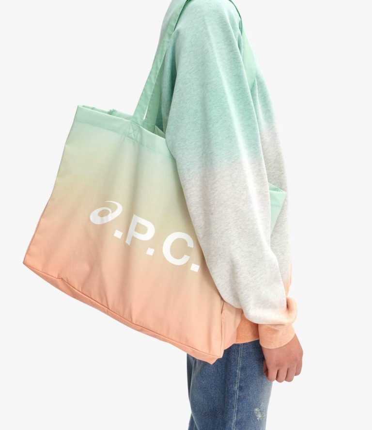 Men A.p.c. Diane Asics Shopping Bag Multicolored Tote Bags - Image 2