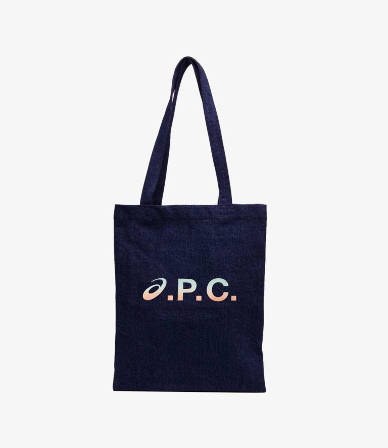 Men A.p.c. Indigo Tote Bags Lou Asics Tote Bag