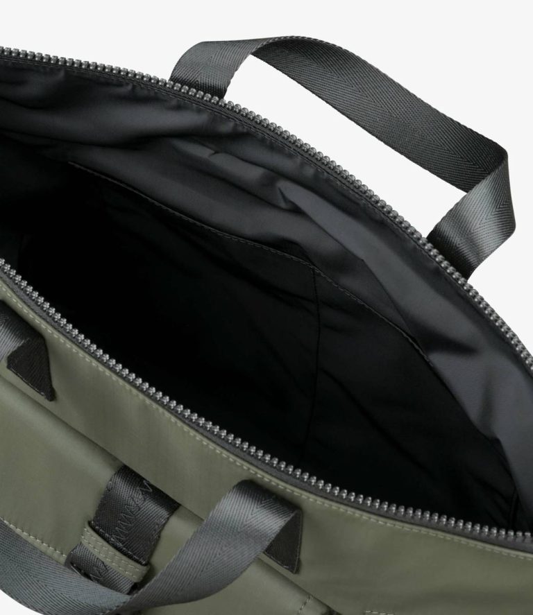 Men A.p.c. Treck Tote Bag Dark Khaki Tote Bags - Image 5