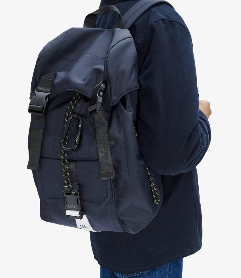 Men Dark Navy A.p.c. Backpacks Treck Backpack - Image 2