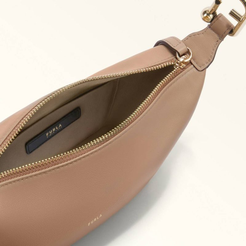 Mini Bags And Pouches Furla Nuvola Mini Bag Women Greige - Image 4