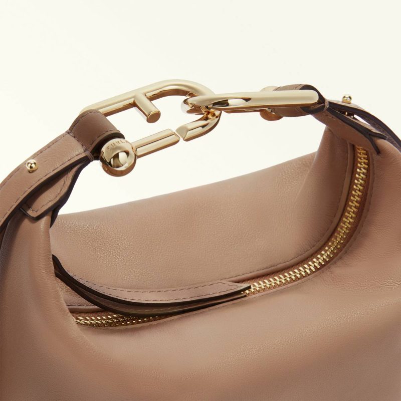Mini Bags And Pouches Furla Nuvola Mini Bag Women Greige - Image 5