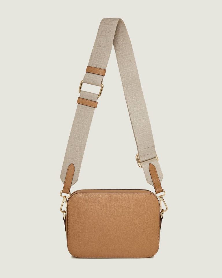 Mosaic Camera Caramel Women Travel Bags Strathberry - Image 4