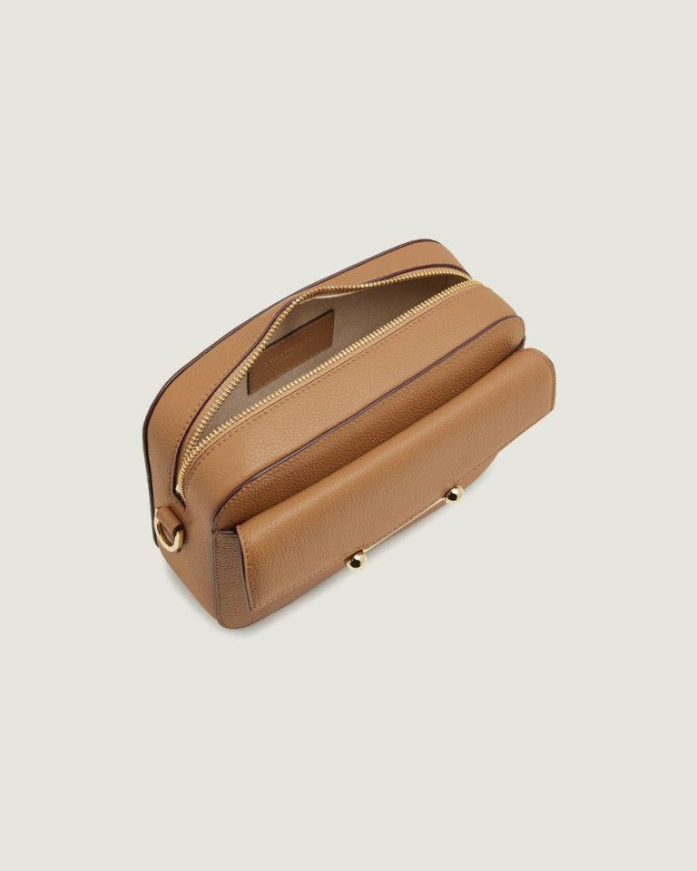 Mosaic Camera Caramel Women Travel Bags Strathberry - Image 5