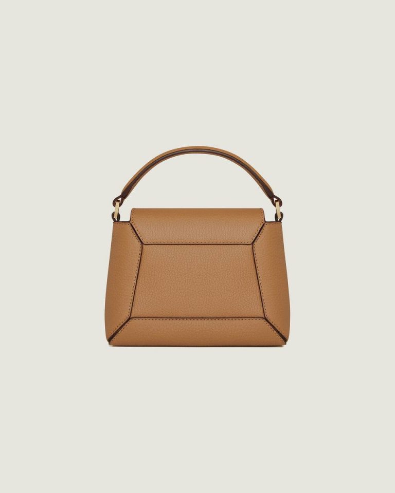 Mosaic Nano Crossbody Bags Women Strathberry Caramel - Image 4
