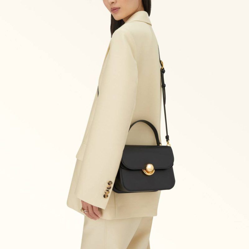 Nero Crossbodies Furla Sfera Top Handle S Women - Image 2