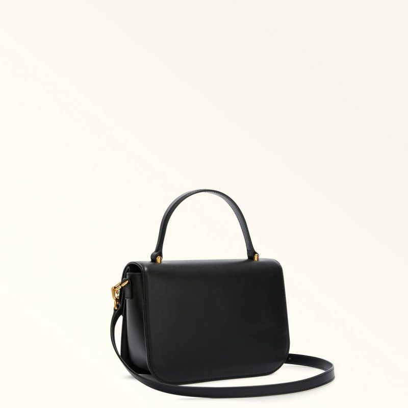 Nero Crossbodies Furla Sfera Top Handle S Women - Image 3