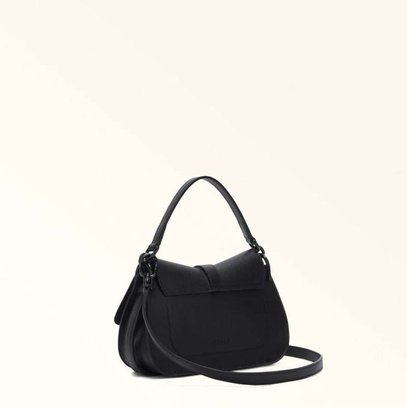 Nero Top Handles Women Furla Flow Top Handle Mini - Image 3