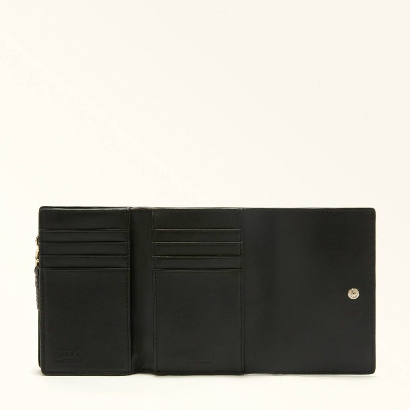Nero Wallets Women Furla Nuvola Compact Wallet M - Image 4