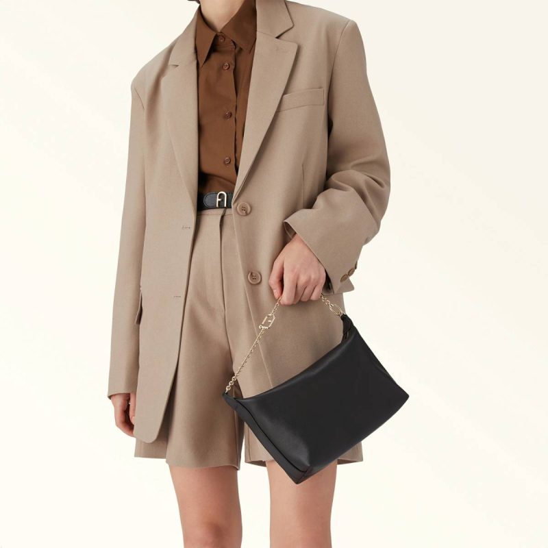 Nero Women Furla Nuvola Mini Bag Crossbodies - Image 2