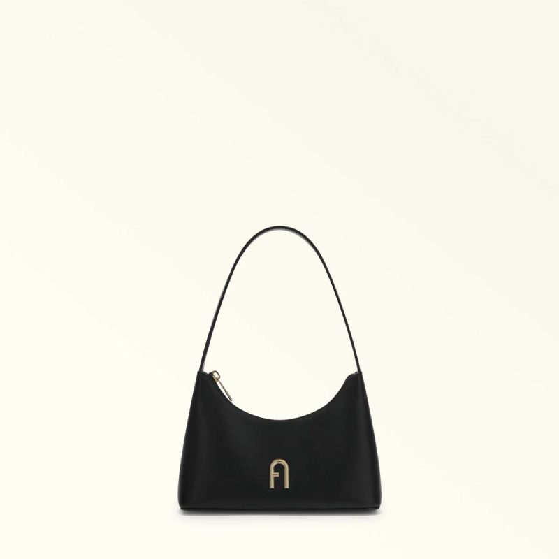 Nero Women Shoulder Bags Furla Diamante Shoulder Bag Mini