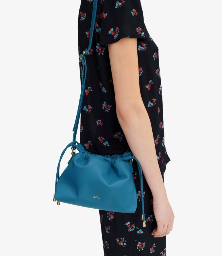 Ninon Mini Bag Women A.p.c. Crossbody Bags Blue - Image 2