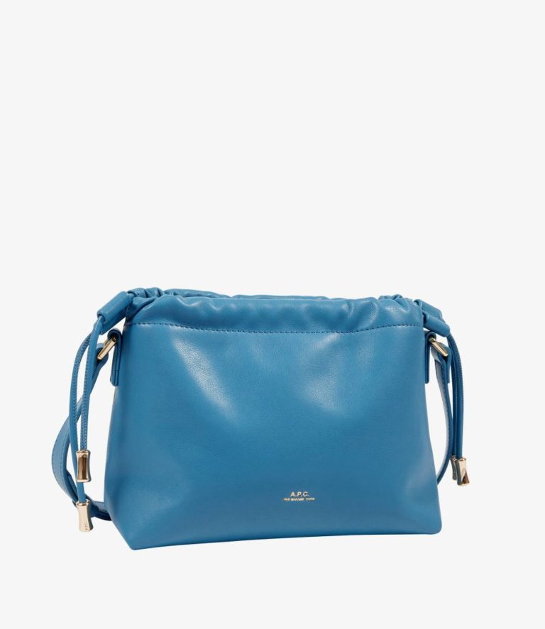 Ninon Mini Bag Women A.p.c. Crossbody Bags Blue - Image 3