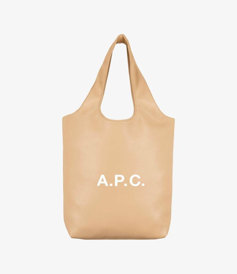 Ninon Small Tote Bag Sand Faux Leather Bags Women A.p.c.