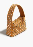 Nougat Shoulder Bags Khaite Elena Bag In Nougat Leather With Studs Women - Image 2