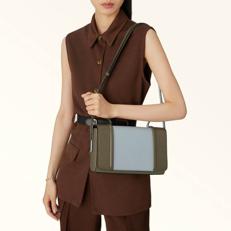 Nuvola+Sage Furla Riva Crossbody S Women Crossbodies - Image 2