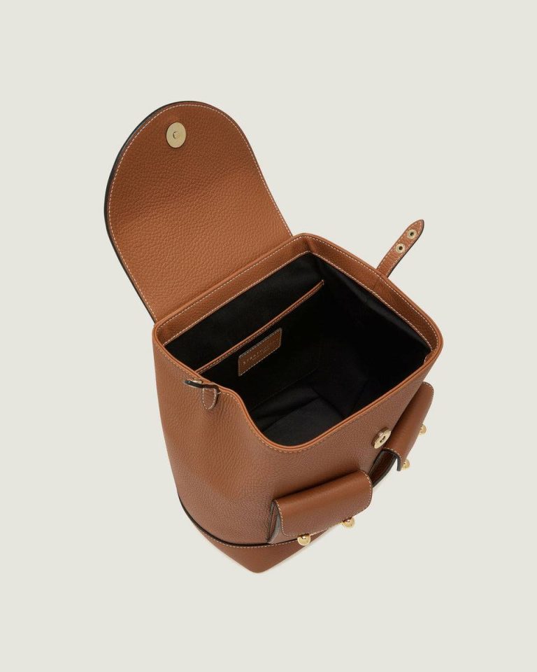 Osette Backpack Strathberry Tan Women Travel Bags - Image 5