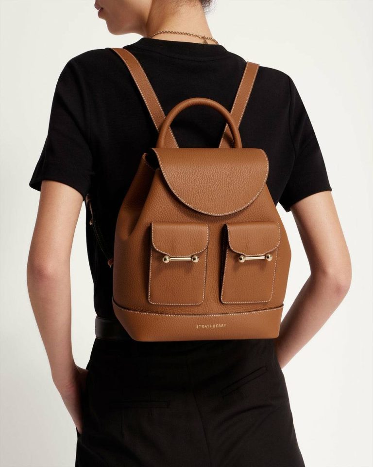 Osette Backpack Strathberry Tan Women Travel Bags