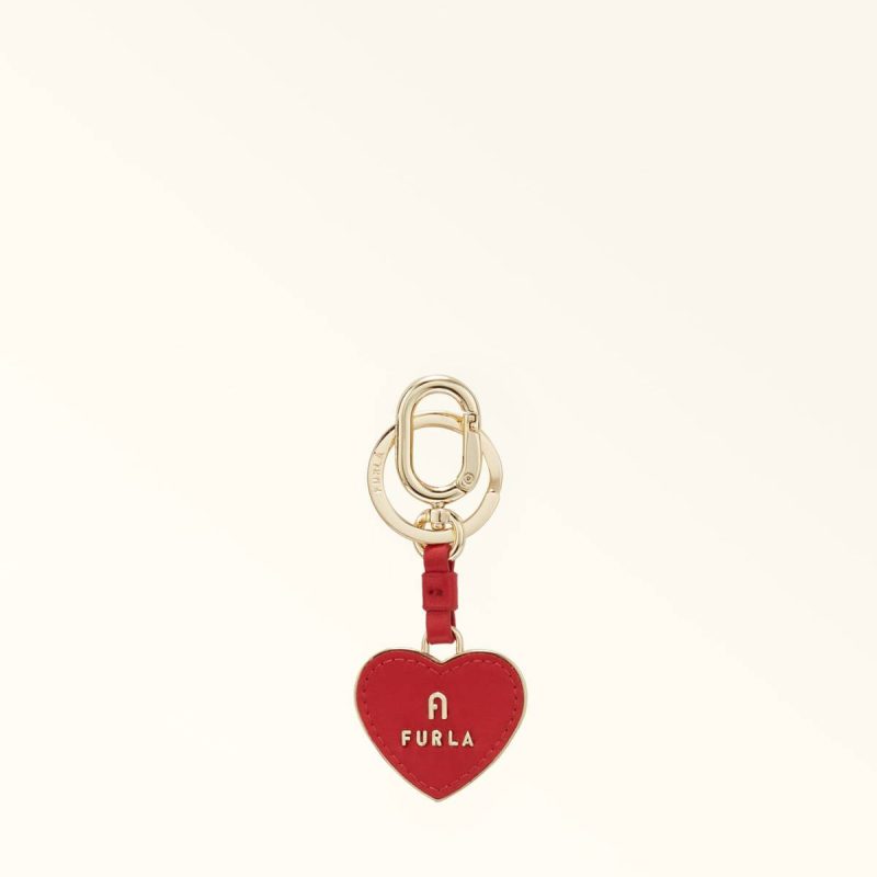 Rosso Veneziano Women Furla Camelia Keyring Keyrings