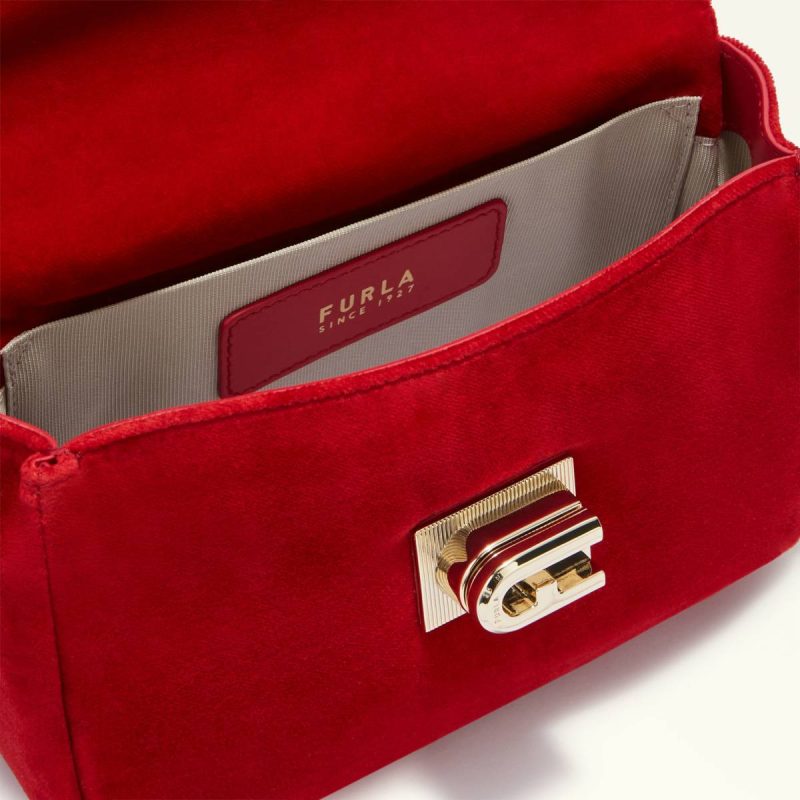Rosso Women Furla 1927 Crossbody Mini Crossbodies - Image 4