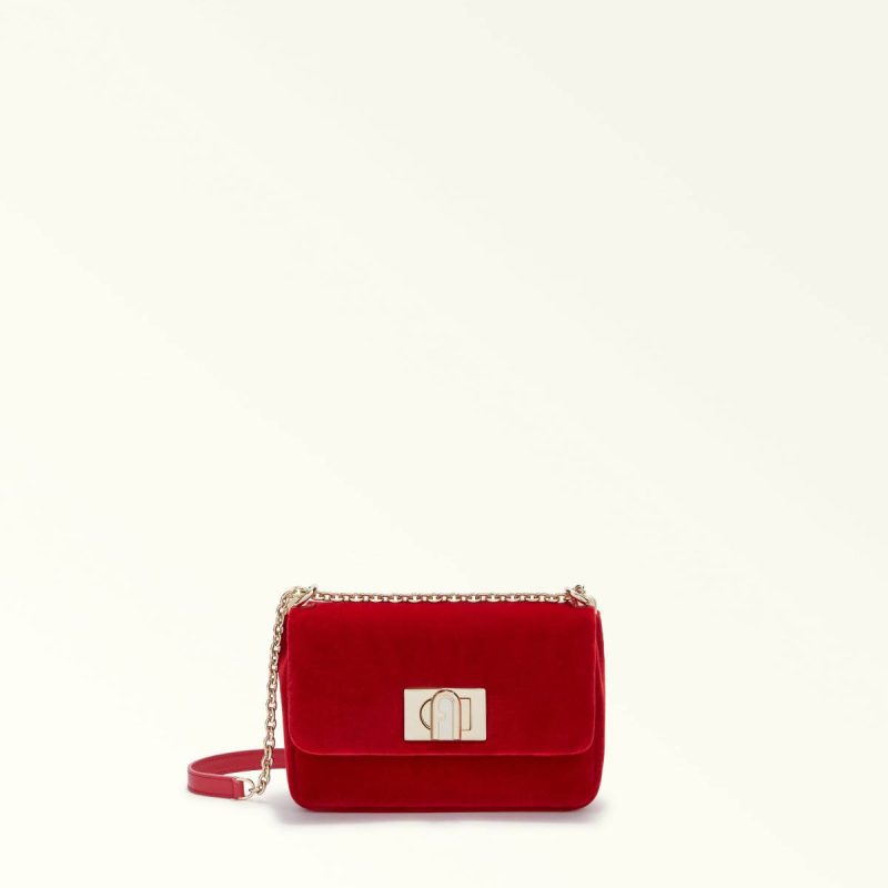 Rosso Women Furla 1927 Crossbody Mini Crossbodies