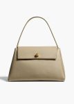 Sage Audrey Top Handle Bag In Sage Pebbled Leather Top Handle Women Khaite