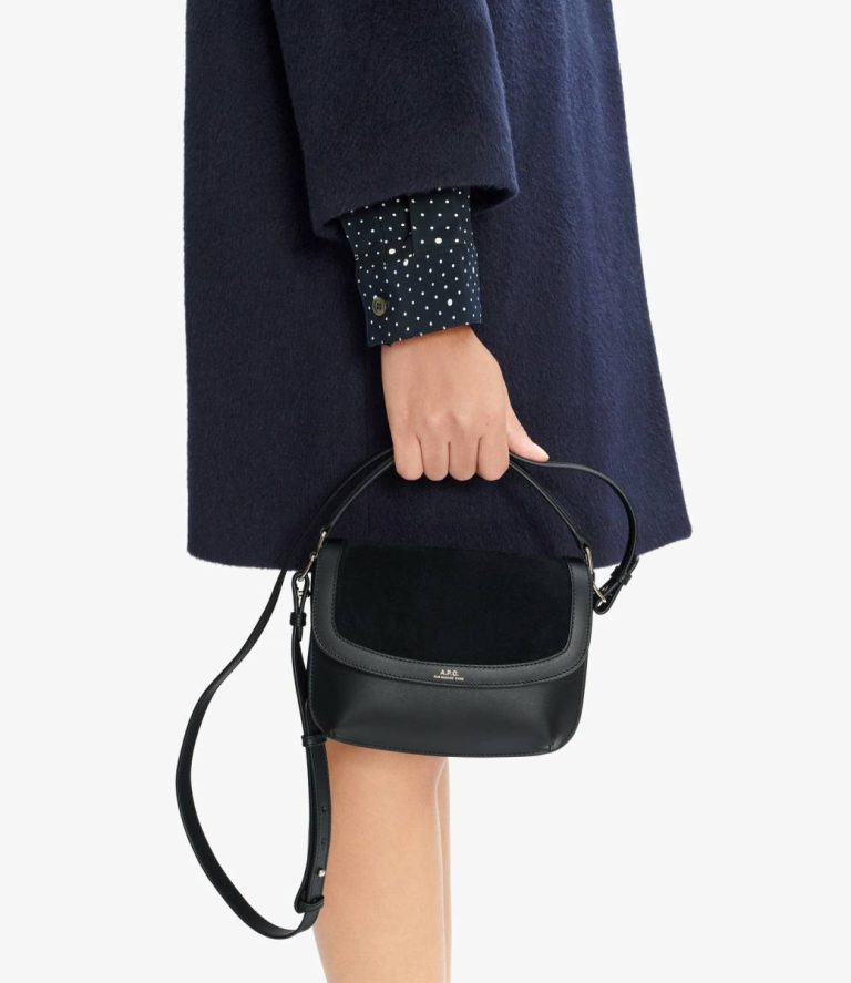 Sarah Shoulder Mini Bag Black A.p.c. Women Shoulder Bags - Image 2