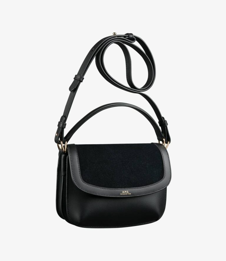 Sarah Shoulder Mini Bag Black A.p.c. Women Shoulder Bags - Image 3